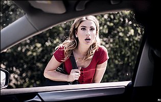 Hot hitchhiker Kristen Scott getting fucked