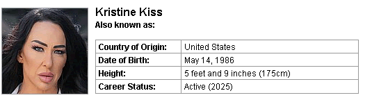 Pornstar Kristine Kiss