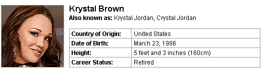 Pornstar Krystal Brown