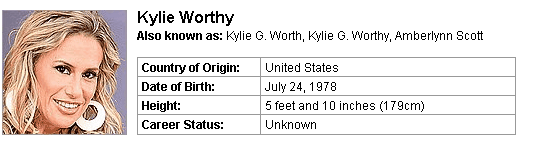 Pornstar Kylie Worthy