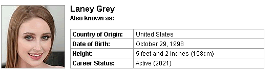 Pornstar Laney Grey
