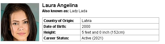 Pornstar Laura Angelina