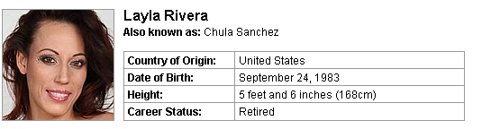 Pornstar Layla Rivera
