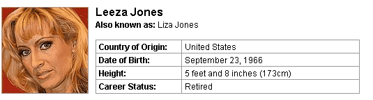 Pornstar Leeza Jones