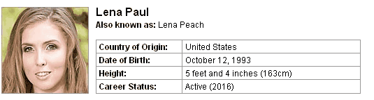 Pornstar Lena Paul