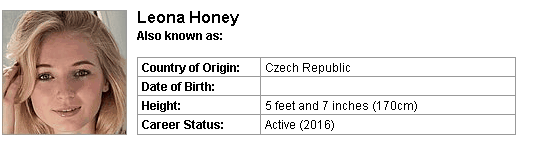 Pornstar Leona Honey