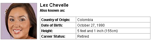 Pornstar Lex Chevelle