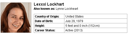 Pornstar Lexxxi Lockhart