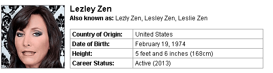 Lezley zen nude pics