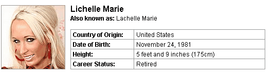 Pornstar Lichelle Marie