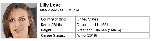 Pornstar Lilly Love