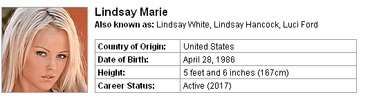 Pornstar Lindsay Marie