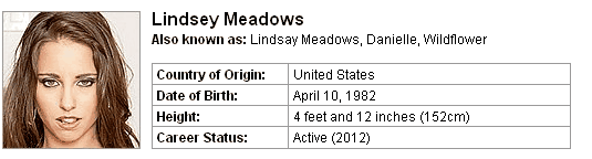Pornstar Lindsey Meadows