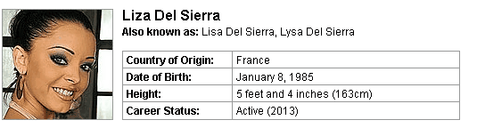 Pornstar Liza Del Sierra