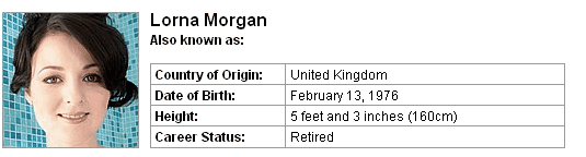 Pornstar Lorna Morgan