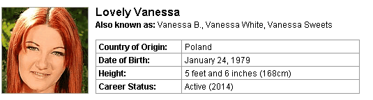 Pornstar Lovely Vanessa