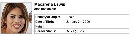 Pornstar Macarena Lewis