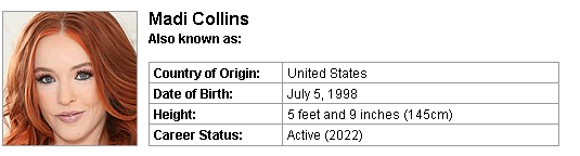 Pornstar Madi Collins