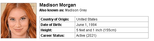 Pornstar Madison Morgan