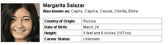 Pornstar Margarita Salazar