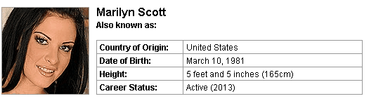 Pornstar Marilyn Scott