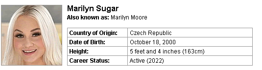 Pornstar Marilyn Sugar