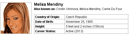 Pornstar Melisa Mendiny