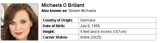 Pornstar Michaela O Briliant
