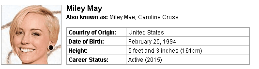 Pornstar Miley May