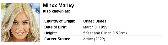 Pornstar Minxx Marley