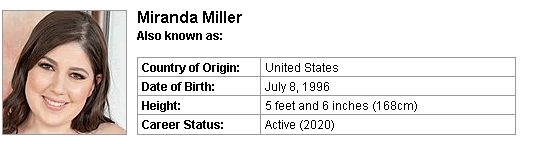 Pornstar Miranda Miller