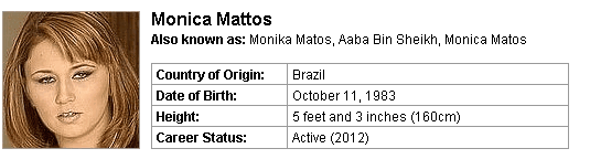 Pornstar Monica Mattos