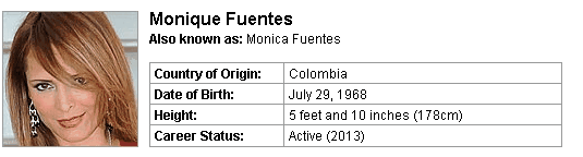 Pornstar Monique Fuentes