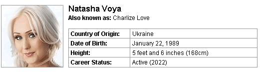Pornstar Natasha Voya