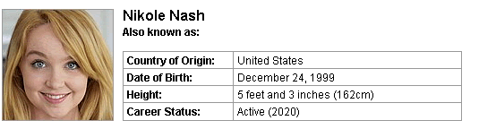 Pornstar Nikole Nash