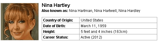 Pornstar Nina Hartley
