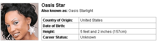 Pornstar Oasis Star