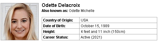 Pornstar Odette Delacroix