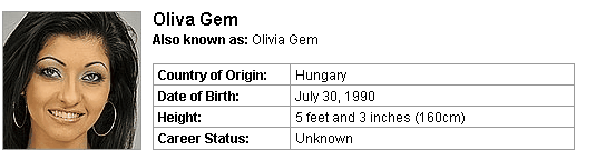 Pornstar Oliva Gem