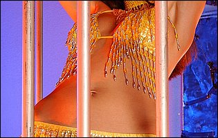 Hot dancer Orsolya J showing off her sexy body