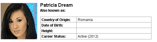 Pornstar Patricia Dream
