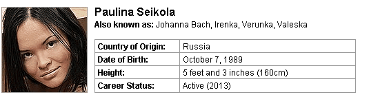 Pornstar Paulina Seikola