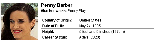 Pornstar Penny Barber