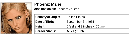 Pornstar Phoenix Marie