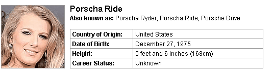 Pornstar Porscha Ride