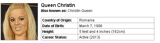 Pornstar Queen Christin