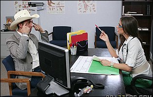 Rachel Roxxx in white stockings gets fucked hard in the office