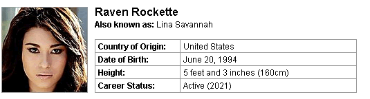 Pornstar Raven Rockette