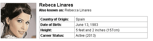 Pornstar Rebeca Linares
