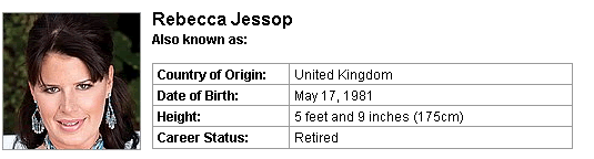Pornstar Rebecca Jessop